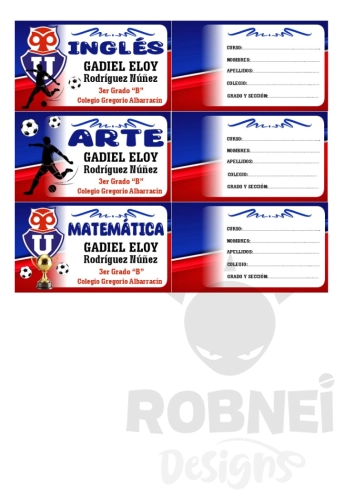 U de Chile Etiqueta